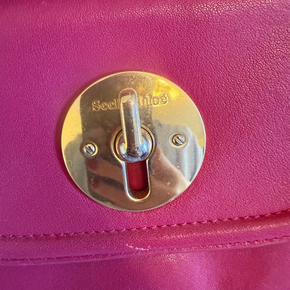 See By Chloe  cross-body  Pink  bag size S - Picture 15 of 15